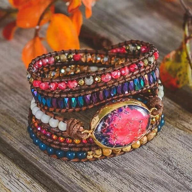 Scarlet Imperial Jasper Bracelet-Your Soul Place
